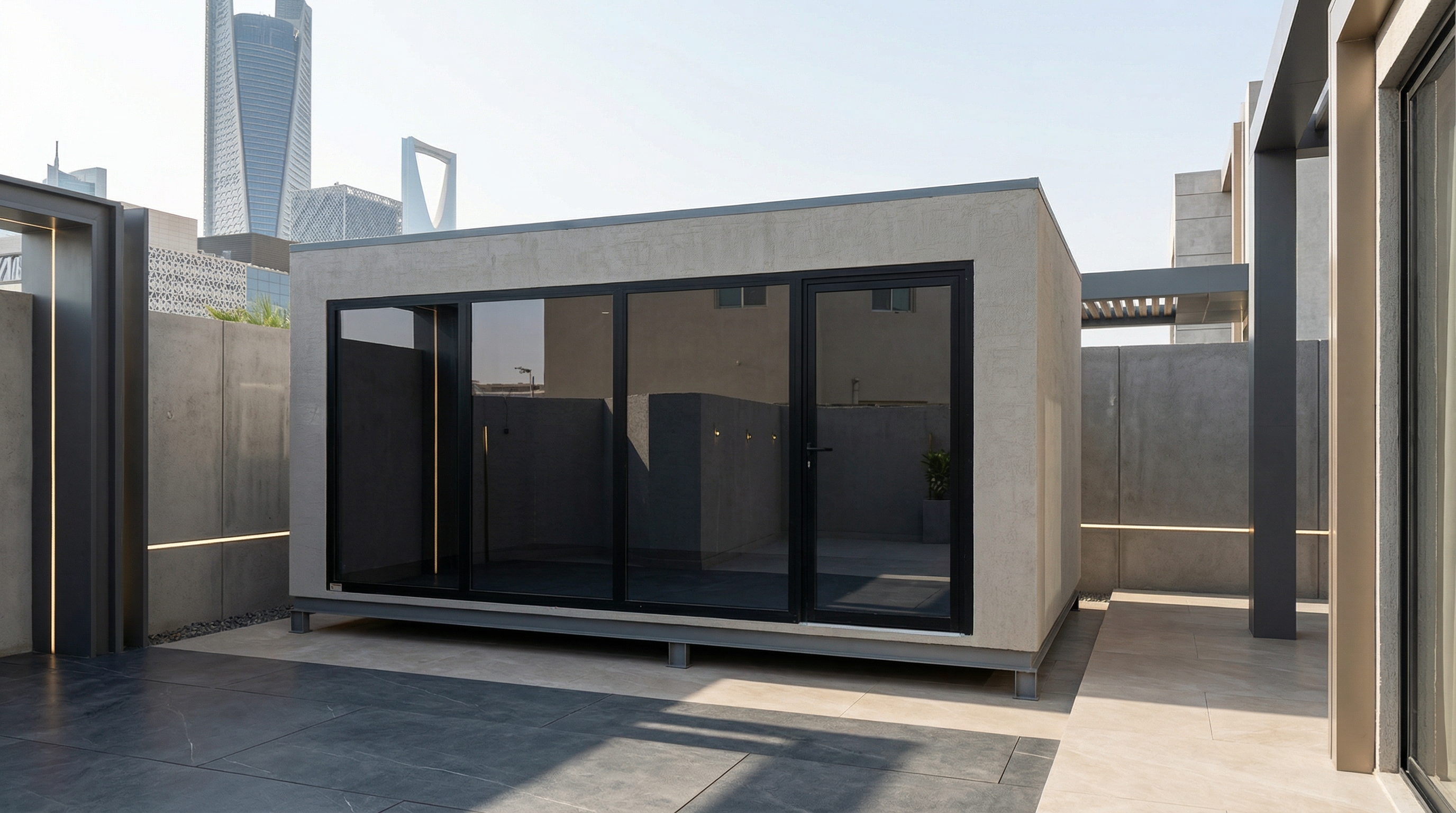 غرف سكنية متنقلة