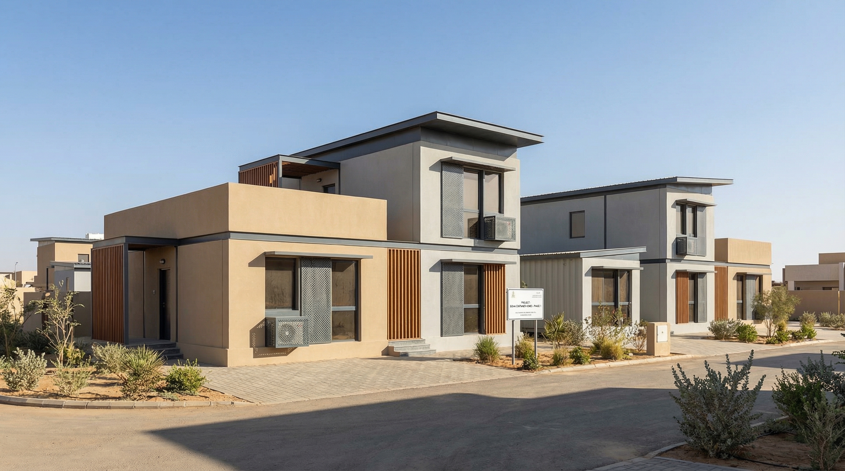 منازل جاهزة