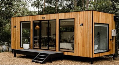 تصميم داخلي لمنزل كونتينر